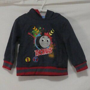 THOMAS & FRIENDS 2013 12-18 months Pullover Thomas Hoodie Hooded Sweatshirt